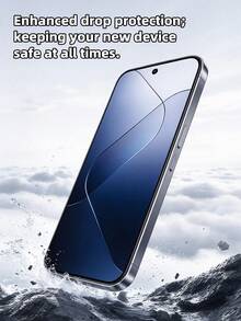 8pcs Tempered Glass Screen Protector Compatible With Xiaomi/, No Black Border Large Viewing Window, High Definition High Transparency High Hardness, Anti-Scratch, Anti-Fingerprint, No White Edge, No Bubble, Compatible With Phone Case, Easy Installation - Clear - View 3