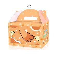 Blue Paw Goodie Boxs Birthday Party Supplies Blue Party Favor Candy Boxs Birthday Decorations Gift Boxes - Style 1 - View 8