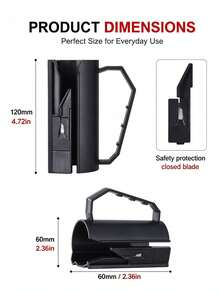 Manual Paper Cutting Tool With Sliding Reel Stand And Portable Paper Cutter - No Electronic Components Required, Suitable For Gift Packaging, Birthday Items, Christmas Gifts, Handicrafts - Instant Paper Cutting Equipment, Suitable For Offices - Multicolor - View 4