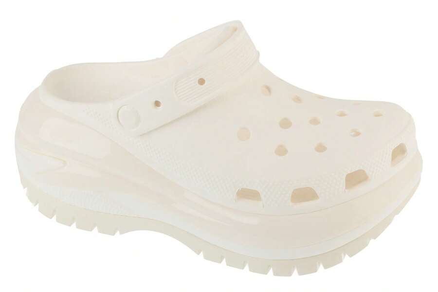 Crocs Classic Crush Clog - Sandales blanches pour femmes | Mode en ...