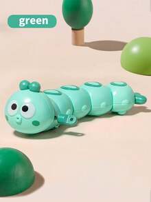 1pc Battery Powered Caterpillar Toy, Colorful Moving Small Animals Clockwork Toy, Random Pattern, Size, Color And Package For Babies & Kids - Multicolor - View 13
