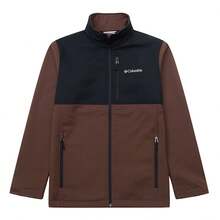 Columbia Men's Thermal Lined Water-Repellent Warm Outdoor Softshell Jacket For Hiking And Mountaineering - Black/Brown - View 6