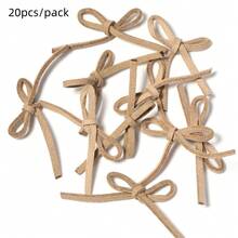 20pcs/Pack Korean Velvet Handmade Bows 2X4.5cm, Minimalist 3D Knotted ...