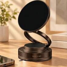 1pc New Universal High-End Center Console Suction Cup Car Phone Holder, Vacuum Suction Magnetic Car Phone Mount - Multicolor - View 7