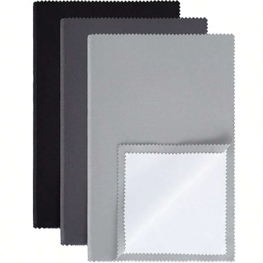 Silver Jewelry Polishing Cleaning Cloth, 4-Layer Double-Sided Cleaning Cloth, Suitable For Gold, Silver, Platinum Jewelry, Long-Lasting Jewelry Shine! - Jewelry Cleaning Cloth - View 1