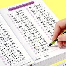 100/50/20 Addition And Subtraction Practice Workbook, 64 Pages Per Book, Children's Handwritten Arithmetic Notebook, Number Writing Assistant Early Education Material; Suitable For Kindergarten Classroom, Home Self-Study, Winter/Summer Holiday Homework, Back To School, New Year, Children's Day, Christmas Gift Early Education Teaching Aid - Multicolor - View 2