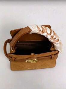 Fashion Commuter Bag, Luxury Women's Bag, Exquisite Crossbody Handbag, High-End Versatile, Suitable For Work - Brown - View 7