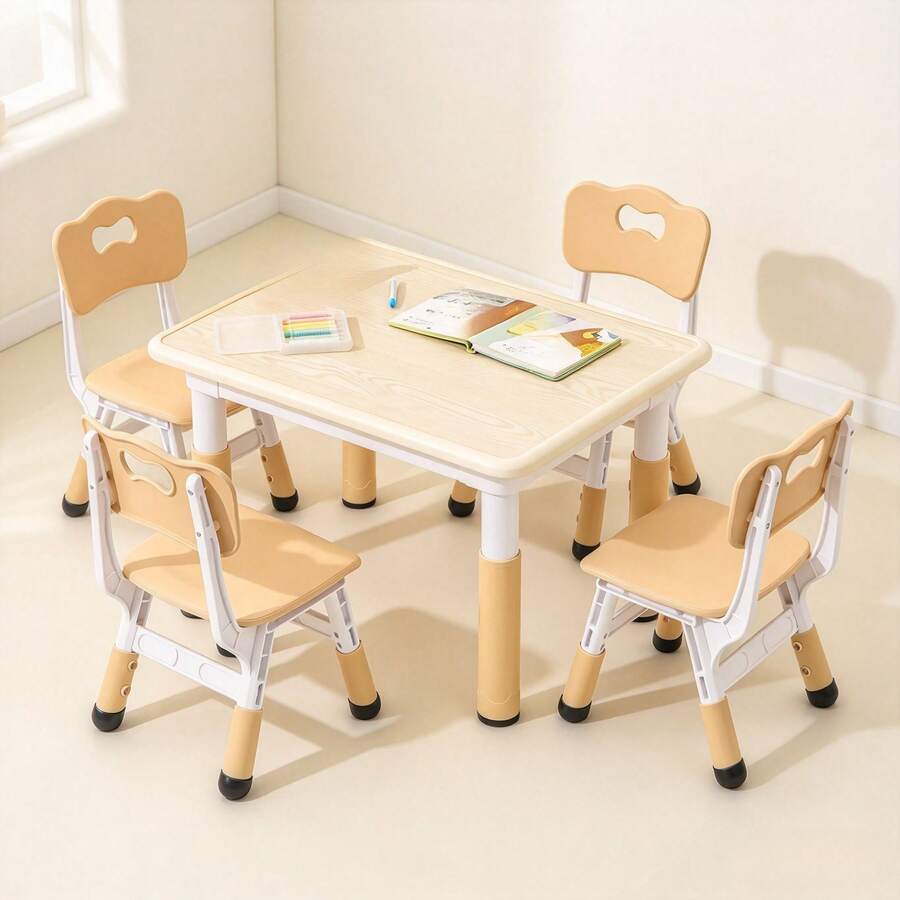Kids Tables & Chairs - Camel - View 1