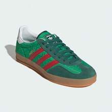 Adidas Comfortable Durable Casual Training Shoes For Men And Women - Green - View 3