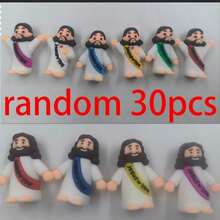 30/10/1pc Mini Figurines, Mini Statues, Adult Mini Statues, Easter Egg Fillers, Hide And Seek, Sunday School Party Favors (Random Color), Christmas, Halloween, Home Decor, Bright, Shower Curtain, Nightmare Before Christmas Decor, 2026 Christmas Decorations, Thanksgiving Decor, Friends Gathering Decor, Christmas Decor, Kitchen Essentials, Christmas Decorations, Home, - Multicolor - View 12