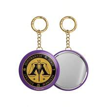 Harry Potter Women's Bag Charm Tinplate Mirror Keychain Ministry Of Magic Suitable For Halloween Birthday Gift Christmas - Multicolor - View 10