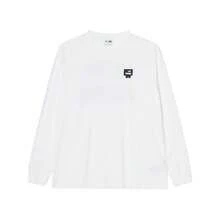 Puma Men's Spring/Autumn Round Neck Long Sleeve Sports T-Shirt, Comfortable Versatile Casual Long Sleeve Top 62813802 - White - View 1