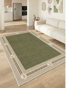 Decomia -Digitally Printed Living Room Rug, Kitchen Rug, Runner - Mocha Brown - View 2