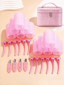 Hair Roller Set, 12 Women's Hair Rollers And 16 Hair Clips, Self-Gripping Hair Curlers, Suitable For Short, Medium And Long Hair - Multicolor - View 17