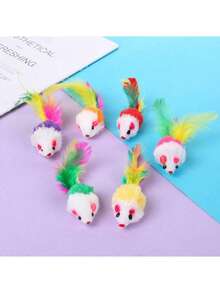5/10/15/20 Pcs Pet Toys, Cat Toys, Suitable As Gifts - Multiple Styles - View 9