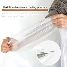 TPU Transparent Window Insulation Film, Self-Adhesive No-Drill Edge-Sealing Window Film, Winter Window Draft Stopper, Thermal Insulation Windproof Curtain - Transparent EVA Window Curtain - View 5