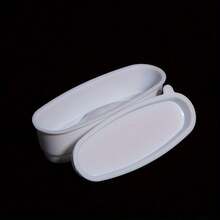 1pc French Nail Extension Powder Plate White Light Therapy Nail French Shaping Tool Nail Art Auxiliary Shaping Template - Multicolor - View 2
