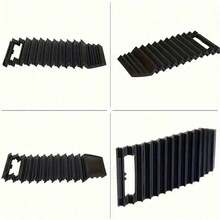 Car Tire Traction Mats, Emergency Non-Slip Recovery Boards For Mud, Snow, And Sand. Survival Tool For Snowy, Muddy, And Sandy Conditions, Heat And Wear Resistant, Ideal For Road Trips. Compact Design For Easy Portability! - A - View 3