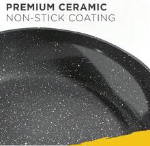 Ceramic-Coated Nonstick Skillet, Black, 47 * 29 * 8.5 Cm, Versatile Cookware, Suitable For Induction Cooktops - View 3