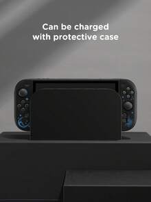 Ayotu 1件裝日、月、星圖案Switch 2/Switch NS/Switch OLED遊戲主機保護殼，新一代TPU軟殼，通用遊戲控制器保護套，Switch控制器保護殼，Switch遊戲配件，防摔、防滑、防刮，時尚，秋季浪漫/返校禮物/情人節禮物/聖誕禮物/萬聖節禮物 - 彩色 - 查看 8