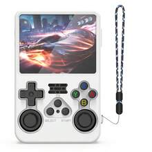 R36S Handheld Game Console Protective Case, Convenient Home Arcade Silicone Cover With Lanyard - View 8
