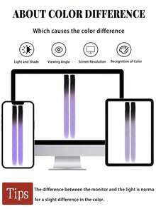 2Pcs 24 Inch Ombre Straight Clip In Hair Extensions, Colored Highlight Hair Pieces For Women, Multiple Gradient Colors - Multicolor - View 6