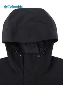Columbia Men's Outdoor Sports Windproof Waterproof Hiking Trekking Windbreaker Jacket Shell Coat - Black - View 3