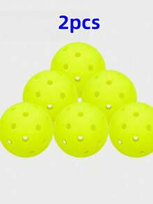 2pcs Franklin X-40 74MM One-Piece Molded Pickleball, Suitable For Competition, Durable, Indoor/Outdoor Use - Multicolor - View 10