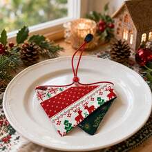 Christmas New Pet Drool Bib Cute Dog Scarf West Highland Terrier Bib Accessories For Small And Large Dogs And Cats - Multicolor - View 9