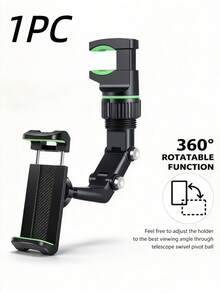 3/1pc 360° Rotatable Adjustable Phone Holder, Space-Saving Car Phone Mount, L-Shaped Design, Secure Grip, Sturdy Structure, Suitable For Phones, Home Decor, Office Desk, Camping, Travel And More - Multicolor - View 13