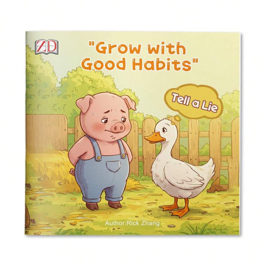 Kids Good Habits Picture Book, Grow With Good Habits: Tell A Lie ...