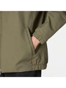 Adidas Men's Sports Jacket SL WARM JKT Casual Hooded Sports Outerwear KW3367 - Olive Green Rock Formations - View 6
