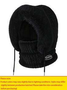 Upgraded Thickened Neutral Balaclava Hat, Combines Hat, Neck Warmer And Face Mask In One, Designed For Cold Weather Cycling, Windproof Ear Protection Full Coverage Warmth, Suitable For Outdoor Activities, Perfect Christmas Gift - Multicolor - View 16