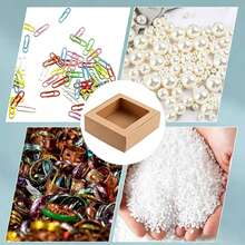 50Pcs Small Brown Paper Gift Boxes With Clear Window, For Jewelry, Soap, Handmade Candles, Crafts, Flat Bulk Packaging For Crafting, Wedding Party, Bridal Shower, Birthday Decorations - Brown - View 4