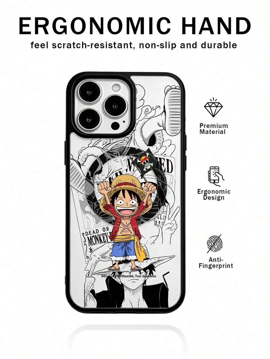 Official Licensed Miniso 1PC Magnetic Phone Case Compatible With Iphone ...