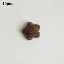 5/10/15pcs Leopard Print Star Fridge Magnets, Personalized Fridge Stickers, Suitable For Office Whiteboard, Storage Cabinet And Dishwasher, Kitchen Decor, Home Decor, Holiday Gift For Friends, Party Favors - Multicolor - View 6