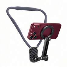 Magnetic Neck Phone Mount, Adjustable Chest Strap Neck Phone Holder For Recording, Hands Free POV/Vlog/Video Content Creator/Ktichen, Phone Video Filming, Neck Cell Phone Chest Mount, Content Creator Essentials Compatible With IPhone 18 Duo 17 Air 16 15 14 13 12 Seires, Compatible With Andriod Cell Phones - Black - View 11