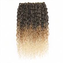 9pcs/Set Curly Synthetic Hair Bundles Pre-Stretched Professional Grade Suitable For Crochet Hair Hot Water Styling 30inch/75cm Crochet Hair Extensions Heat Resistant Wavy Hair French Curl High Temperature Hair - Multicolor - View 16