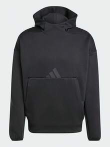 Adidas Spring/Autumn Versatile Comfortable Men's Fashion Casual Sports Sweatshirt Pullover Sweatshirt JE7537 - Black - View 1