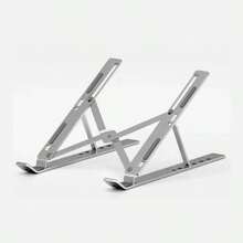 N8 N3 Aluminum Alloy Adjustable Portable Laptop Stand, More Stable Heat Dissipation, Foldable Laptop Stand - Multicolor - View 12