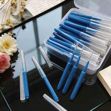50/100pcs Mini Toothbrush Gap Brush With Storage Box, Push-Pull Toothbrush, Suitable For Travel, Business Trip, Outdoor, Portable, Back To School, Halloween, Christmas - Multicolor - View 25