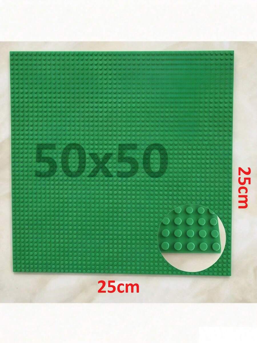 1 tấm đế xây dựng 50x50 cho nam và nữ, tương thích với tất cả các thương hiệu lớn, 25x25cm, quà tặng lễ hội/quà sinh nhật/quà Giáng sinh - Nhiều màu - Xem 1
