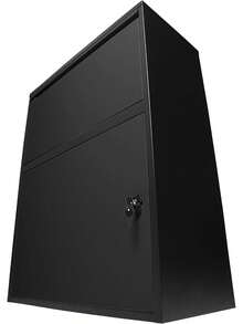 Wall-Mount Mailboxes - Black - View 8