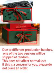 Christmas Gift Box Christmas Tree Hollow Gift Box With Ribbon Bow Merry Christmas Luxury Paper Gift Packaging Box Suitable For Holiday Party Christmas Eve - Multicolor - View 10