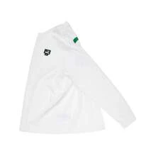 Puma Men's Spring/Autumn Round Neck Long Sleeve Sports T-Shirt, Comfortable Versatile Casual Long Sleeve Top 62813802 - White - View 3