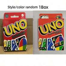 Splendor 1 Box UNO Double-Sided Card Game - Adult Essential - Family Gathering - Collectible Storage - Upgraded Card Game - Casual Party Table Game - Interactive Paper Cards - Multicolor - View 11