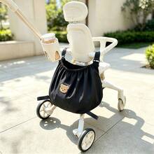 Baby Stroller Storage Hanging Bag, Large Capacity Baby Outing Milk Bottle Diaper Tissue Storage Hanging Bag, Children's Stroller Shopping Bag Portable Installation Storage Bag - As Shown - View 9