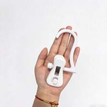 5pcs/Set Multi-Function Pants Hanger Clips Socks Clips, Macaron Color Non-Slip No-Mark Clothes Hangers, Wind-Resistant Drying Clips, Closet Pants Storage Space-Saving Tool - View 13