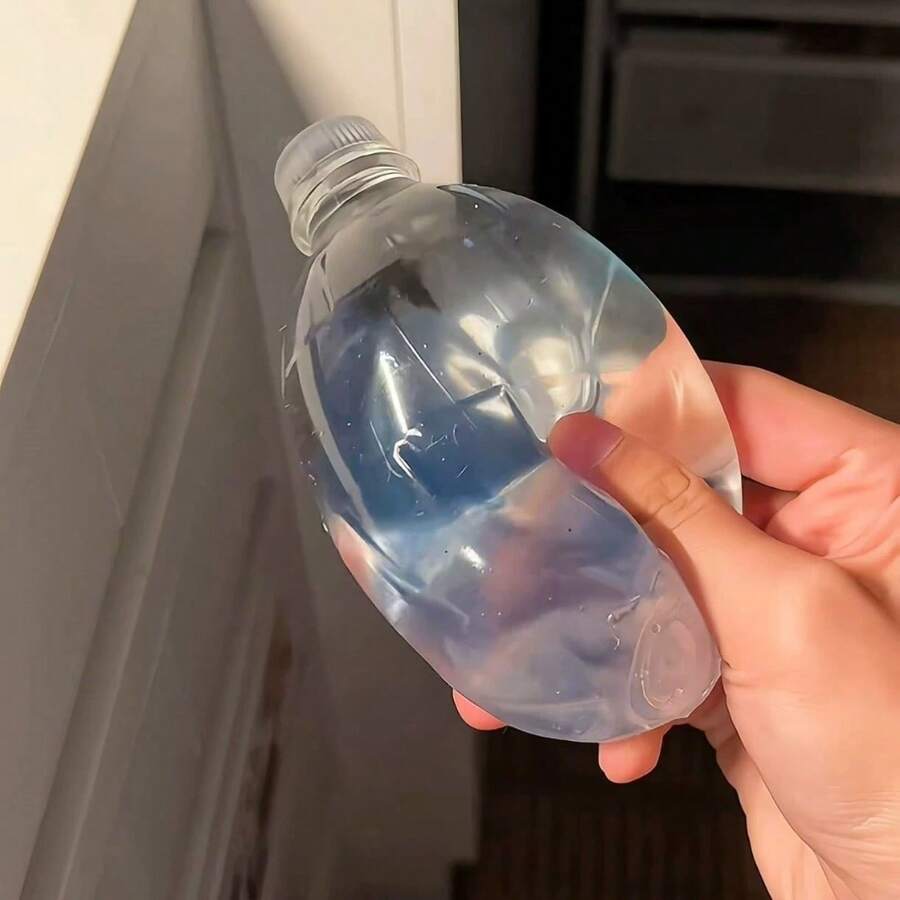 1pc Bottle Shape Squeeze Toy, Moldable Non Spring Back, Stress Relief For Daily Leisure - Multicolor - View 1