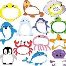 30pcs/120pcs/240pcs/360pcs Ocean Animal Creative Sticky Notes, Children's Reward Colorful Cartoon Memo Pads, Random Color Styles (30pcs/Book), Message Memo Pads, Tear-Off Writing Paper Sticky Notes, Self-Adhesive Easy To Paste Memo Pads, Learning Supplies, Home, School, Office Little Helper, Children's Day Small Gift, Christmas Gift - Multicolor - View 1